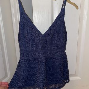 Abercrombie & Fitch peplum tank